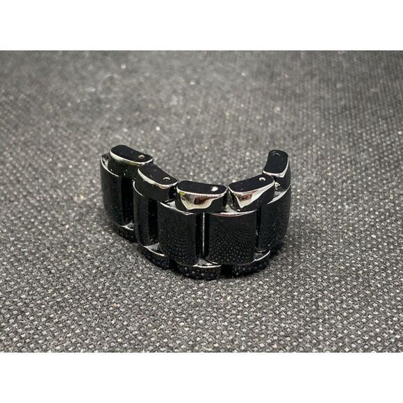 Authentic Michele Links Ceramic Watch Partial Band 17mm S269 - Picture 4 of 6